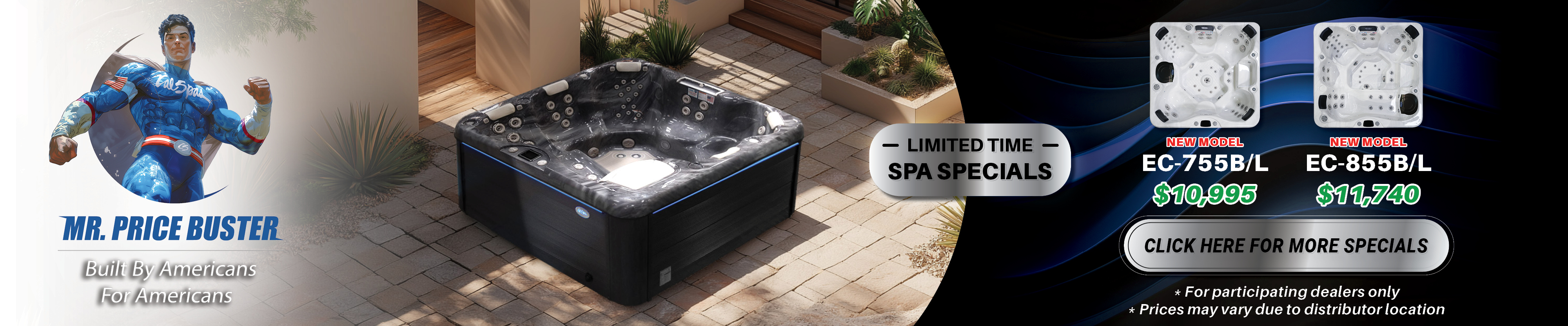 Calspas hot tub being used in a family setting - West Field