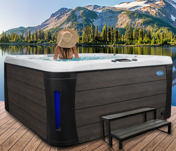 Calspas hot tub being used in a family setting - hot tubs spas for sale West Field